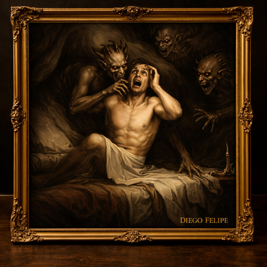 Abduction by night, demonic terror