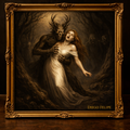 Demonic encounter in a haunted forest