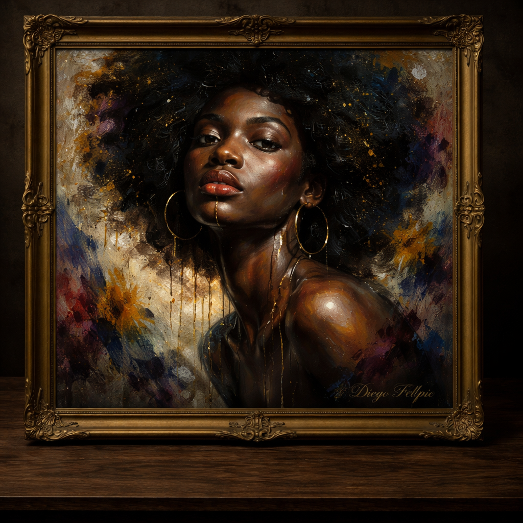 Radiant strength and allure in gold
